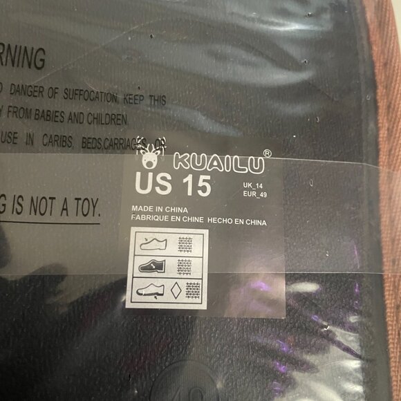 KuaiLu Men’s Wool House Slippers - Picture 10 of 13